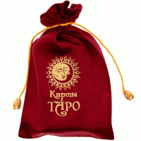 Мешочек для карт таро Солнце и Луна