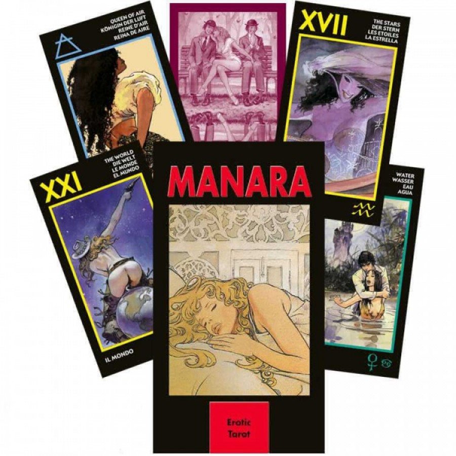 Карты Эротическое Таро Манара Erotic Tarot of Manara