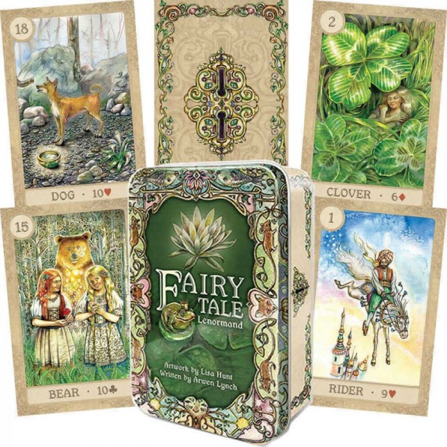Карты Оракул Волшебная сказка Ленорман Fairy Tale Lenormand (в жестяной коробочке)