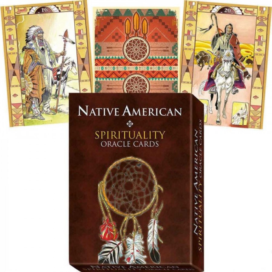 Карты Сакральный Оракул Американских Индейцев Native American Spirituality Oracle Cards