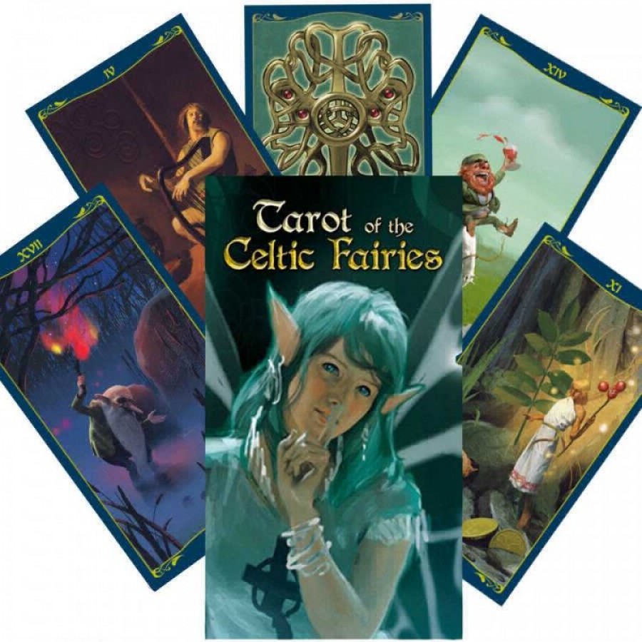 Карты Таро Кельтских Фей (Роща Фей) Tarot of the Celtic Fairies