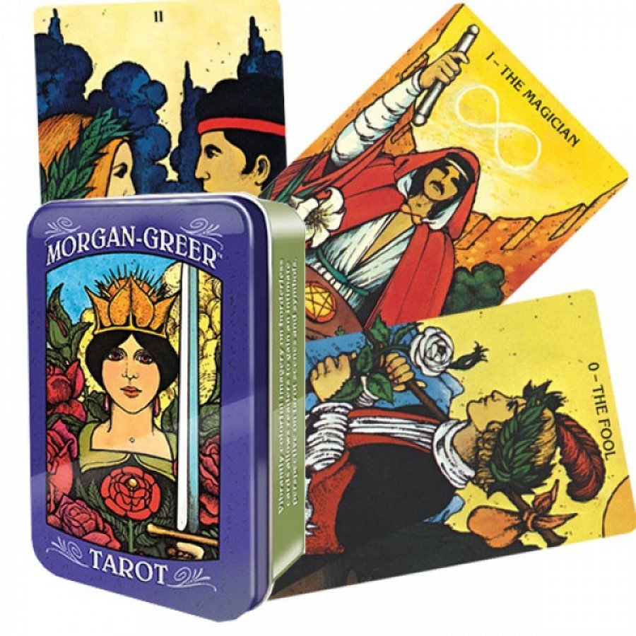 Карты Таро Морган-Грир Morgan-Greer Tarot (в жестяной коробке)