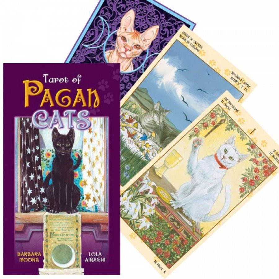 Карты Таро Языческих Кошек Tarot of Pagan Cats